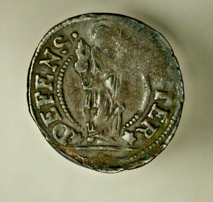 Italy Venice AE Soldo Dodge Alois Macenigo 1722 - 1732 uneven Strike XF A1836