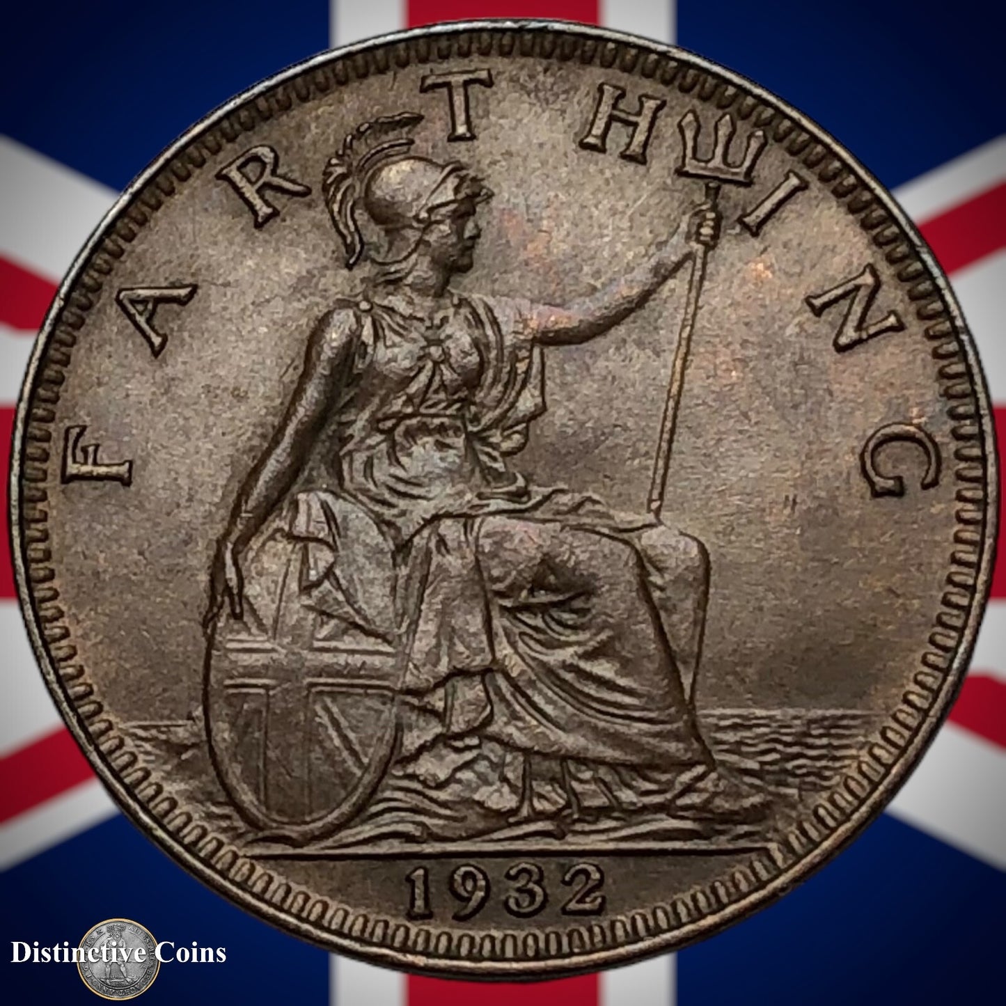 Great Britain 1932 Farthing 1/4d GB4937