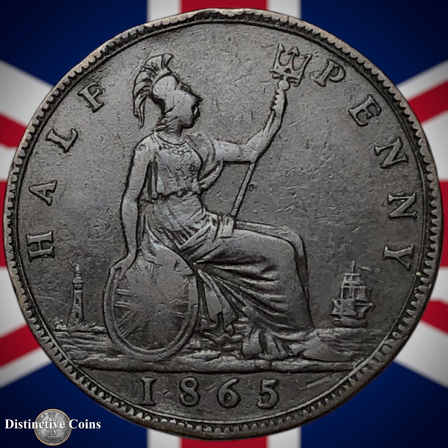 Great Britain 1865/3 Half Penny 1/2d GB5476