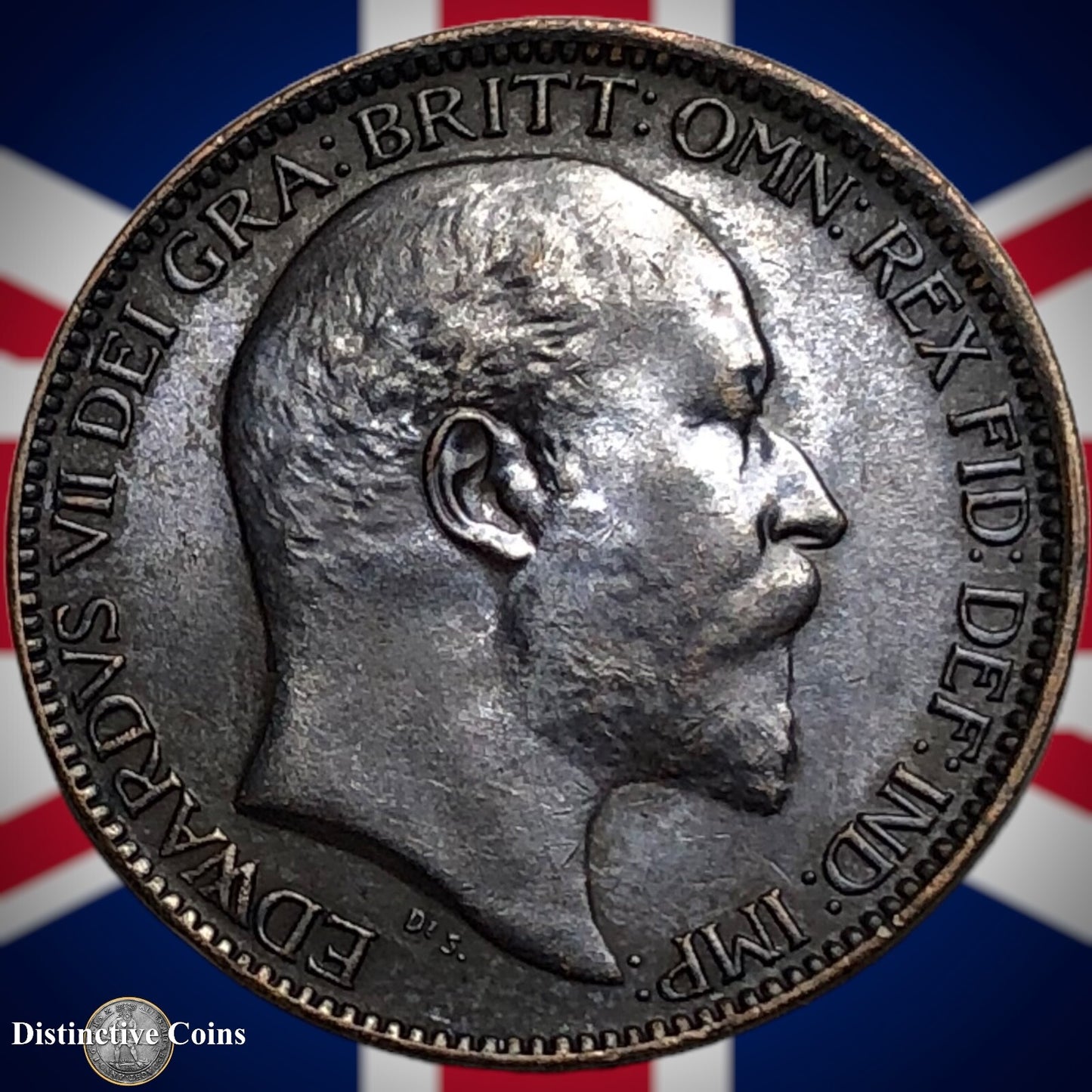 Great Britain 1909 Farthing 1/4d GB4626