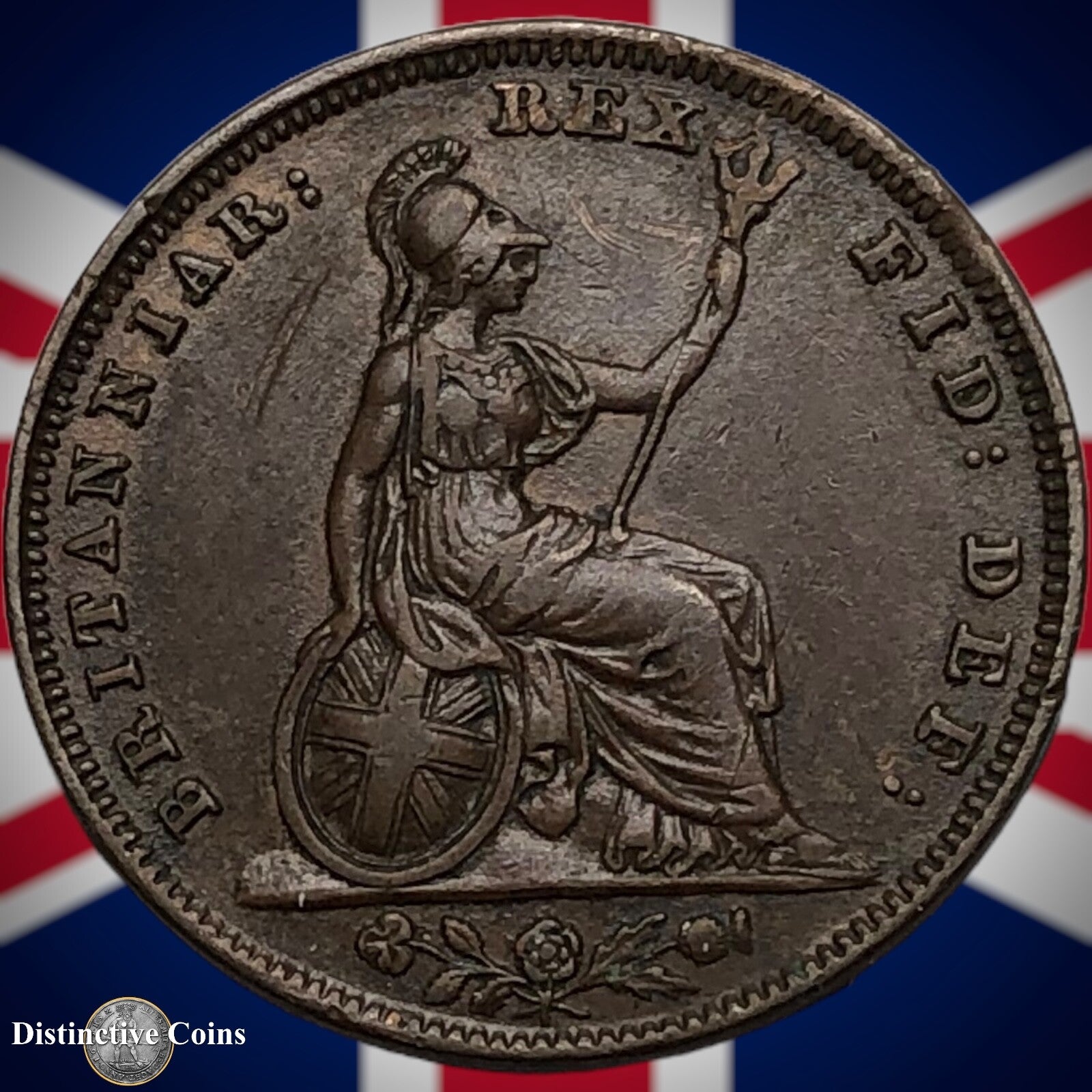 Great Britain 1831 Farthing 1/4d GB3355