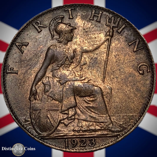 Great Britain 1923 Farthing 1/4d GB4778