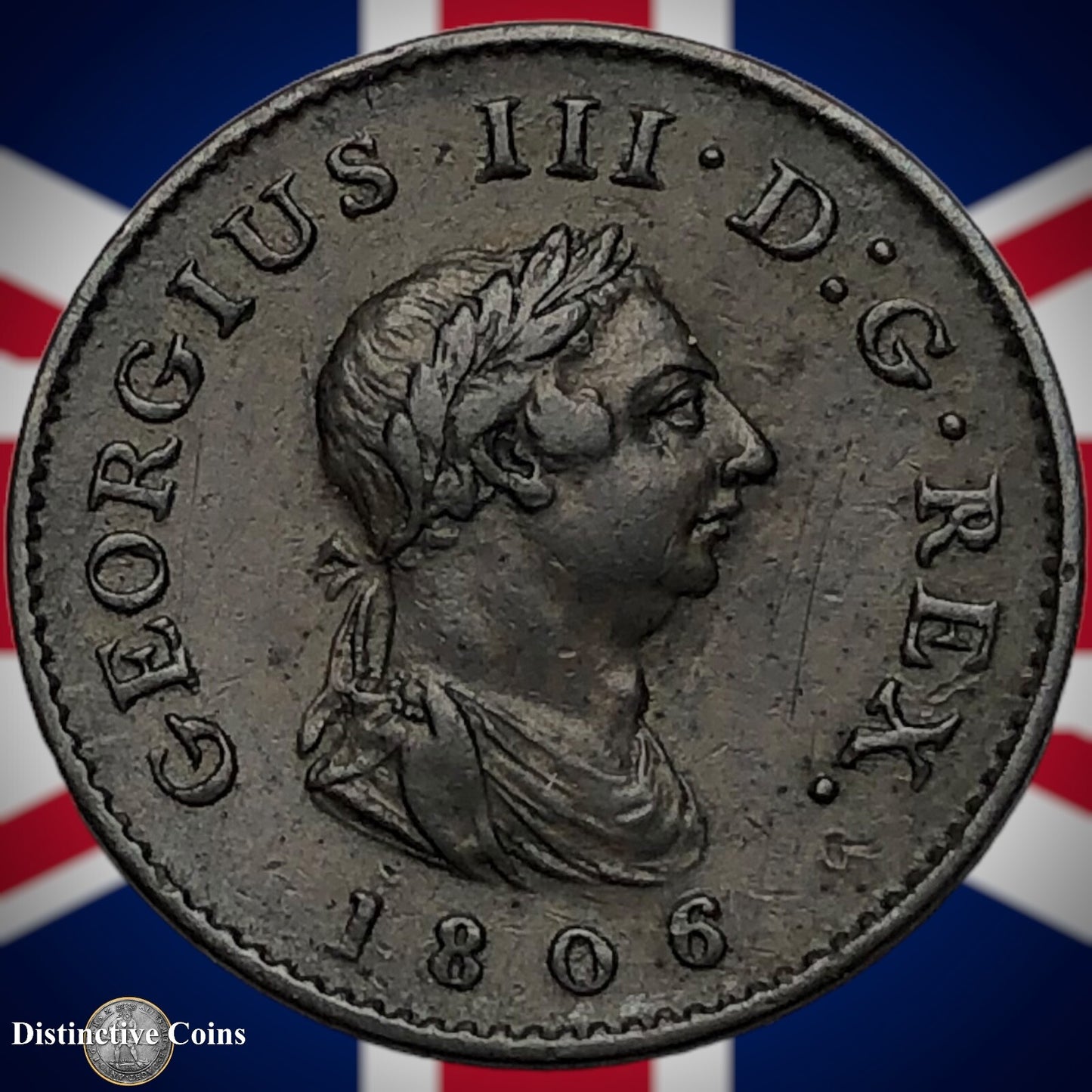 Great Britain 1806 Farthing 1/4d GB3214