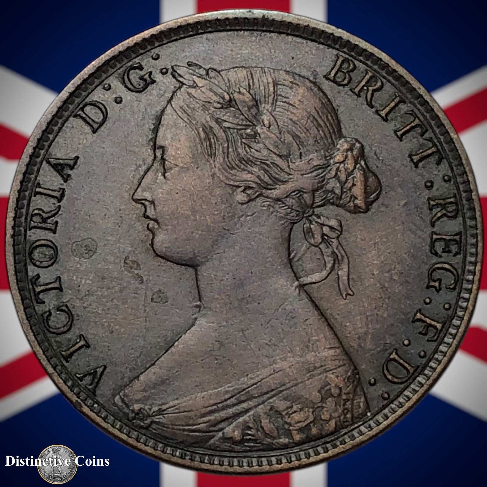 Great Britain 1863 Half Penny 1/2d GB5453