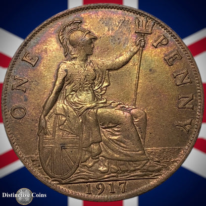 Great Britain 1918 Penny 1d GB6860