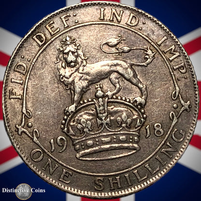 Great Britain 1918 One Shilling GB1015