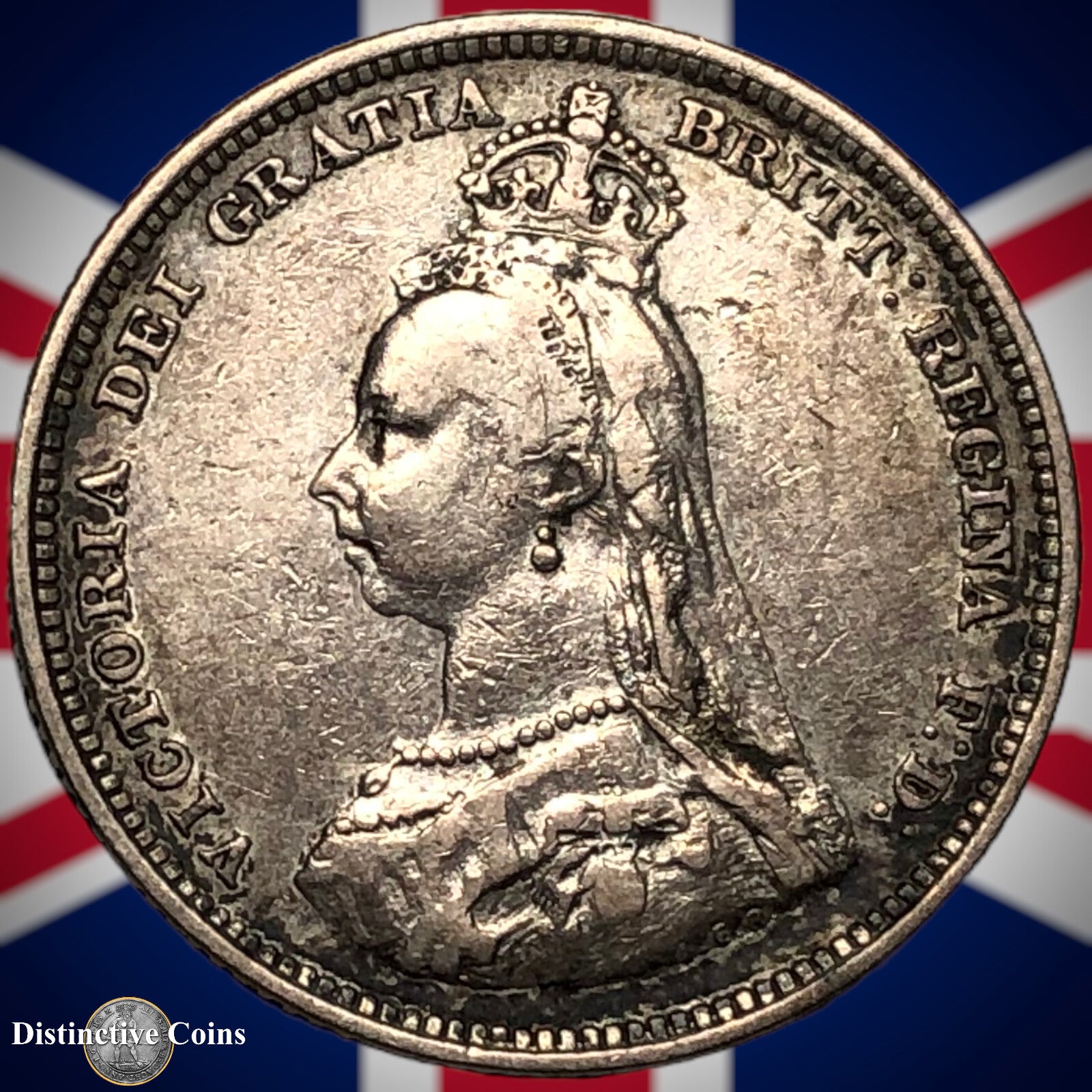 Great Britain 1889 British One Shilling GB0553