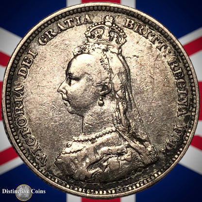 Great Britain 1889 British One Shilling GB0553