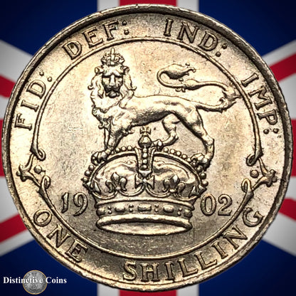 Great Britain 1902 British One Shilling GB0763