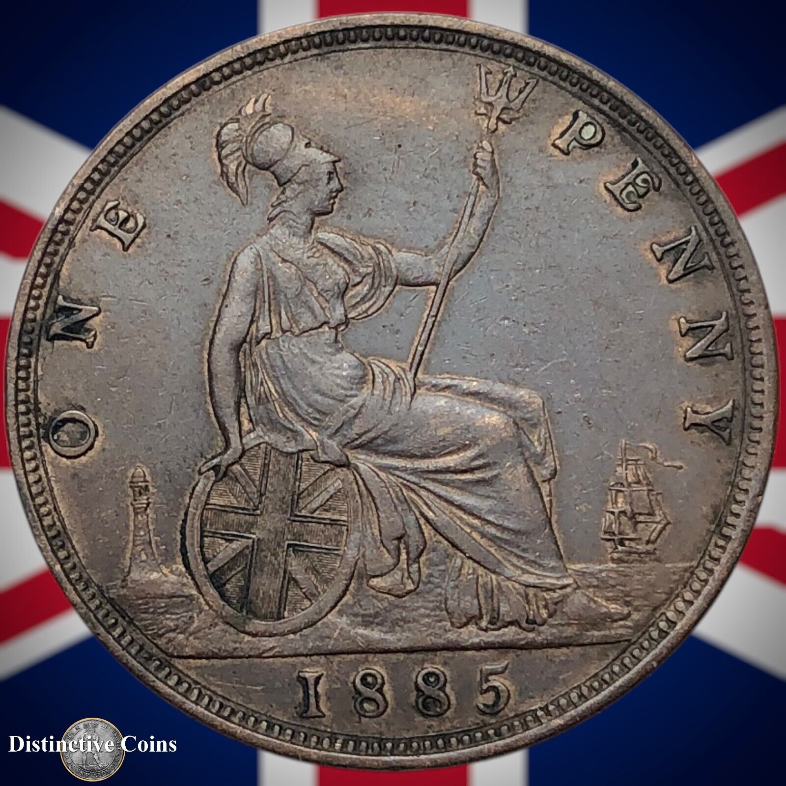 Great Britain 1885 Penny 1d GB6451