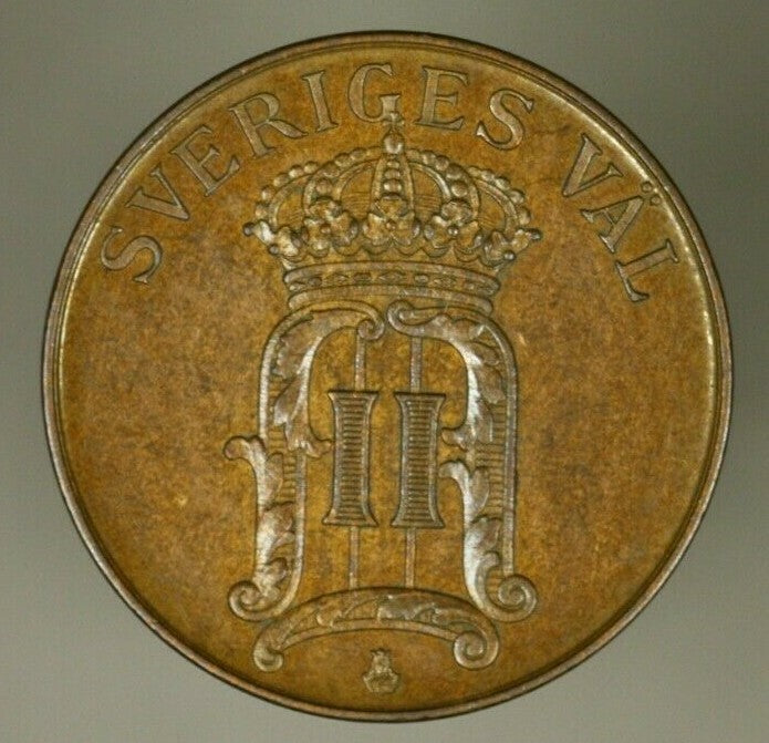 Sweden 5 Ore 1906  UNC  - 2 Year Type A947