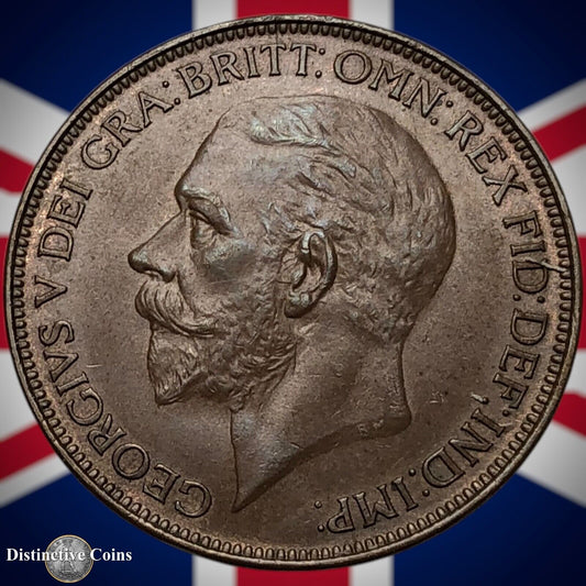 Great Britain 1927 Penny 1d GB7068