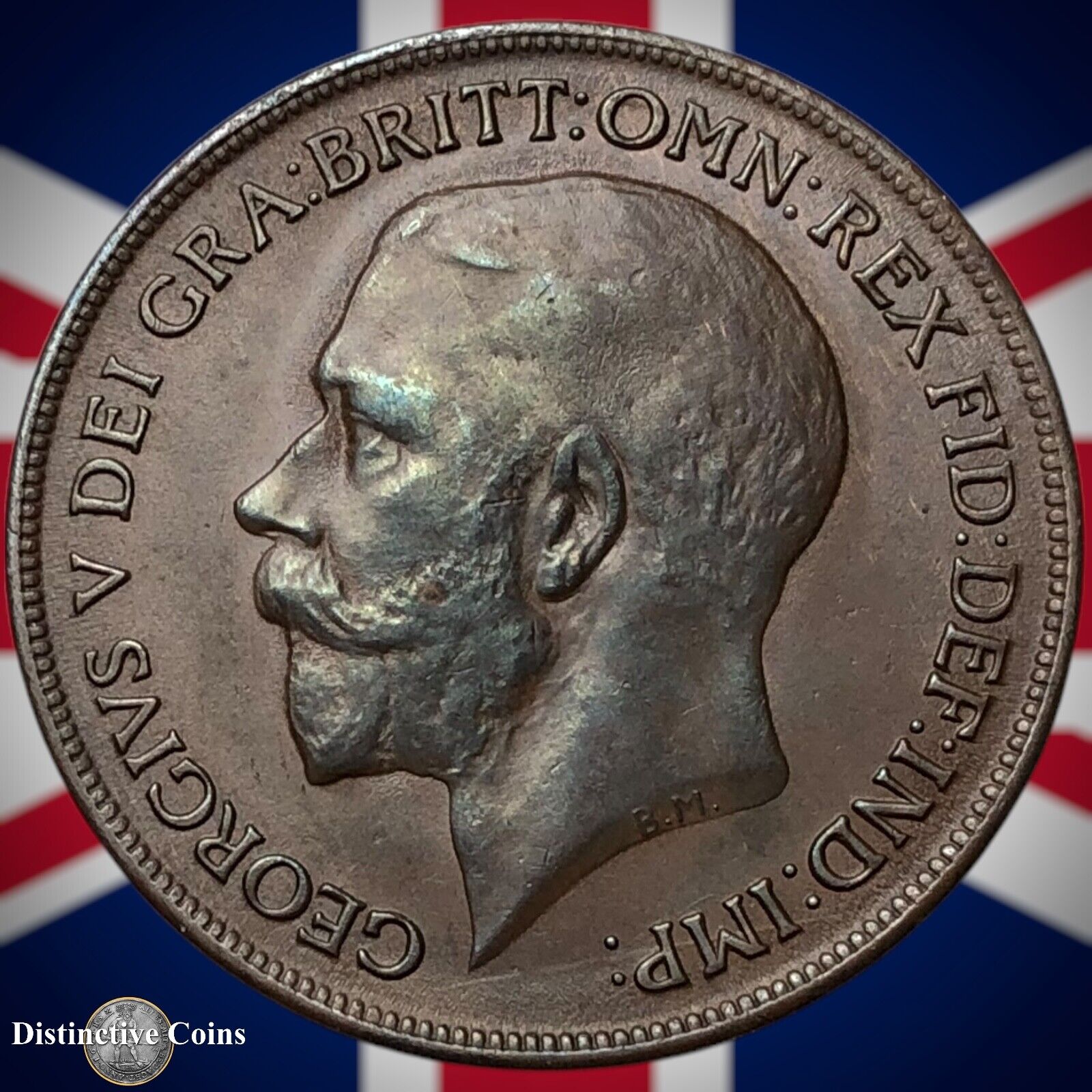 Great Britain 1920 Penny 1d GB6959