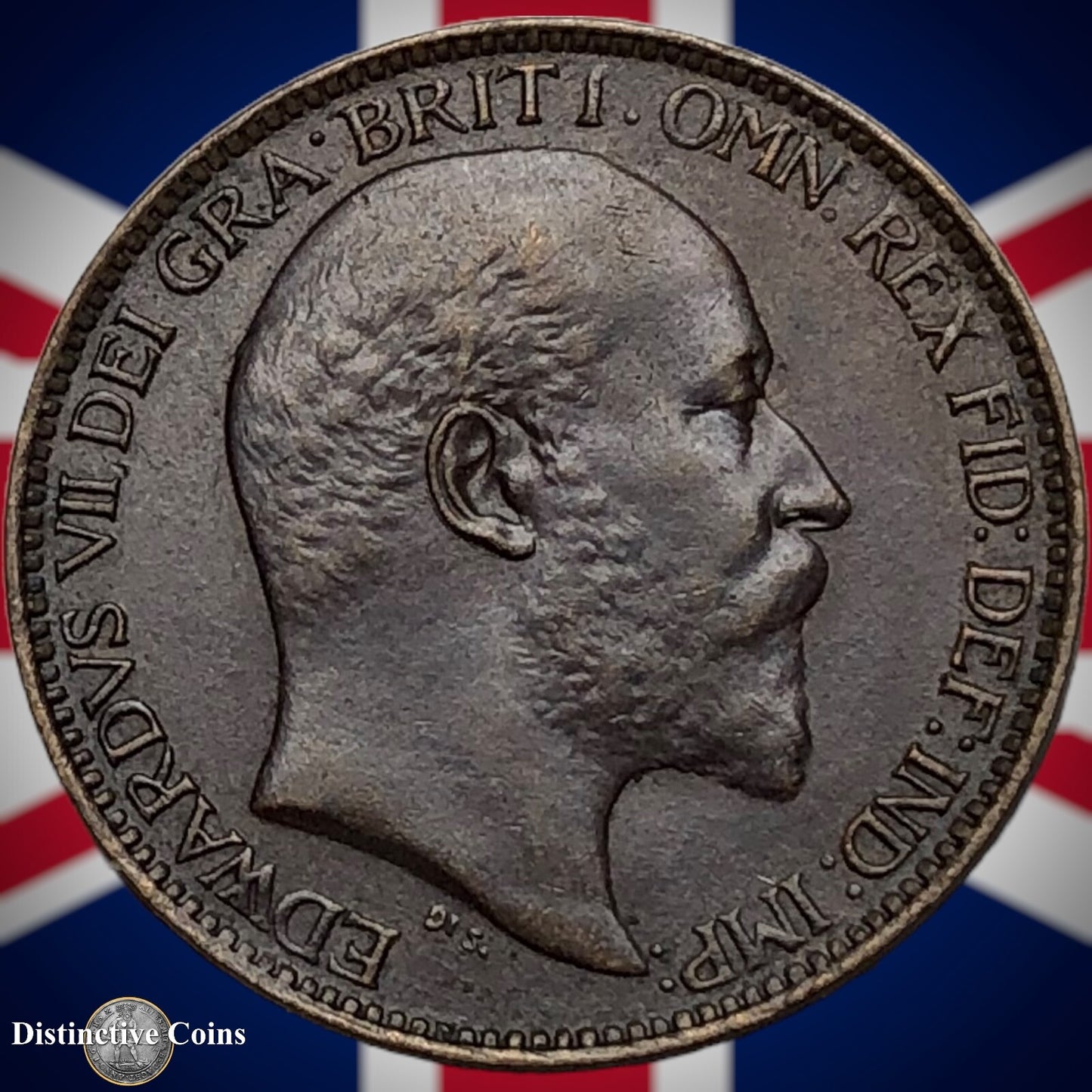 Great Britain 1907 Farthing 1/4d GB4606