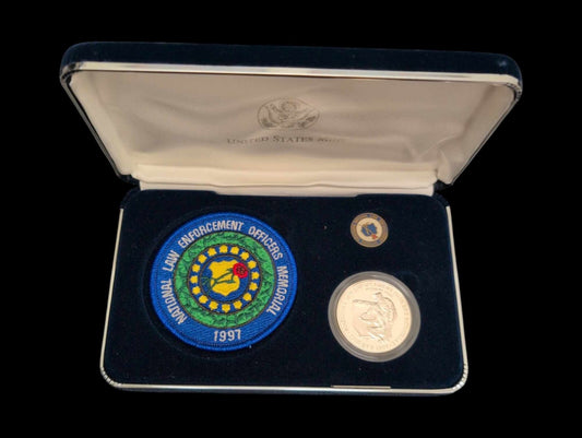 1997 National Law Enforcement Officers Memorial Commemorative Coin D207