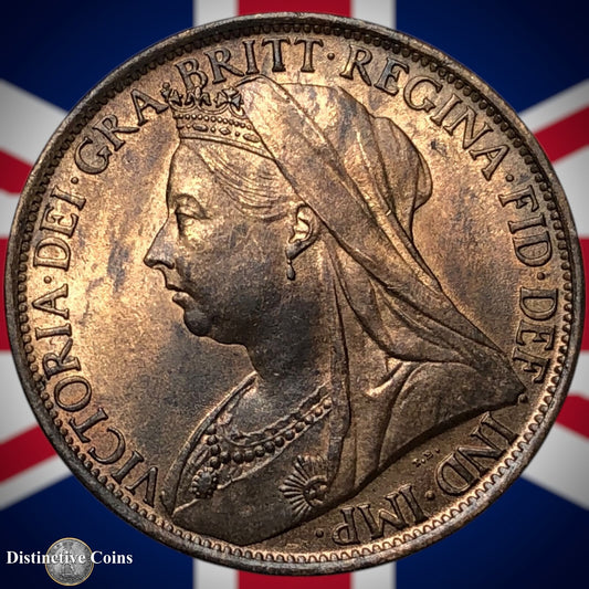 Great Britain 1899 Penny 1d GB6617