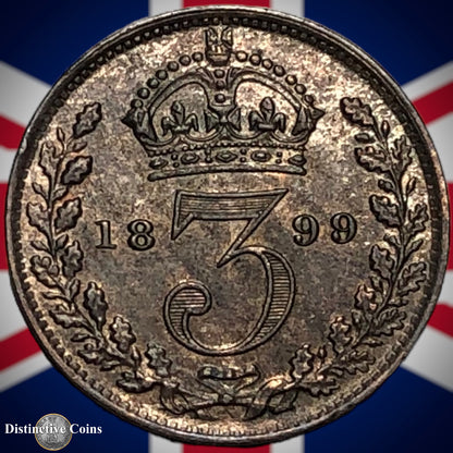 Great Britain 1899 Three Pence GB2062