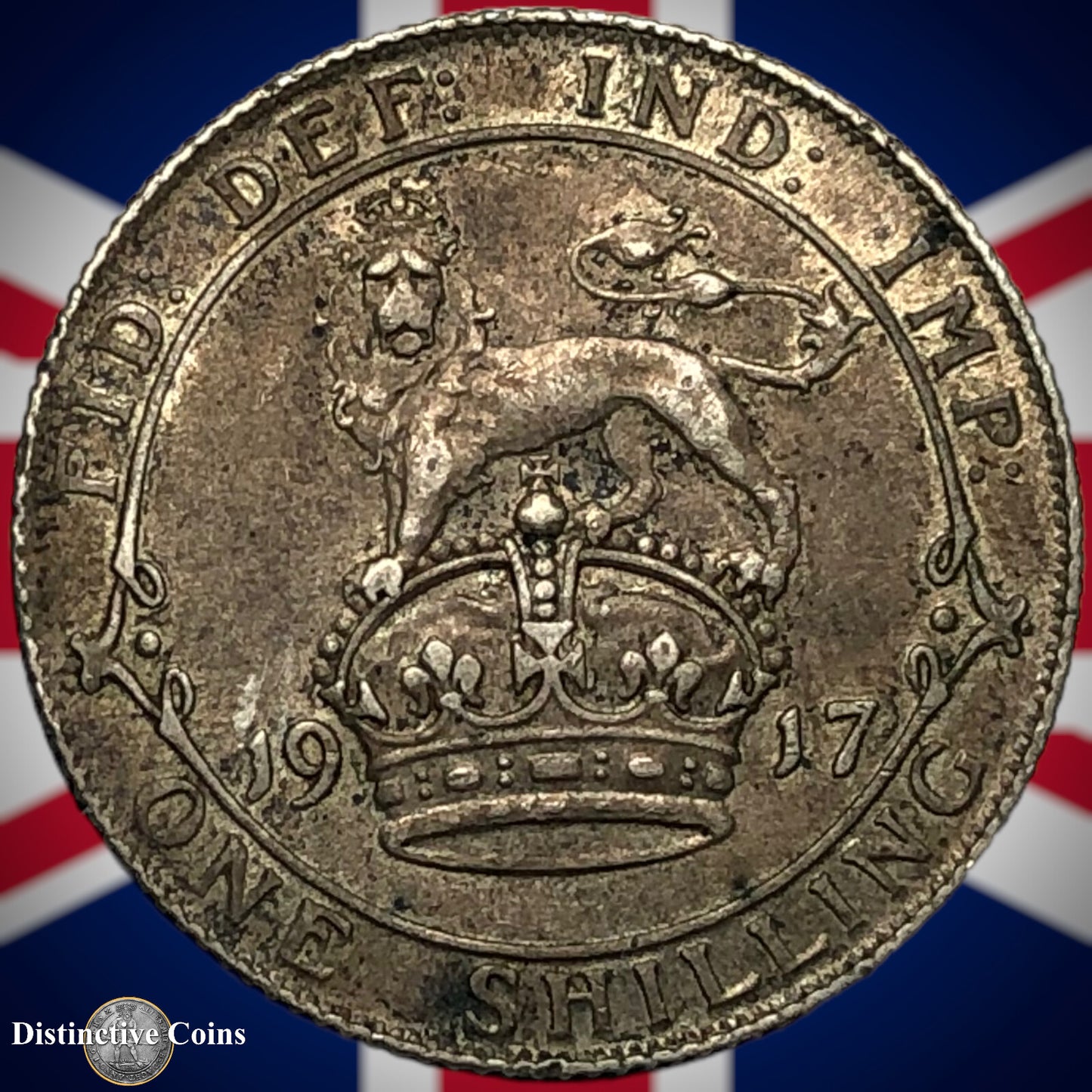 Great Britain 1917 One Shilling GB0999