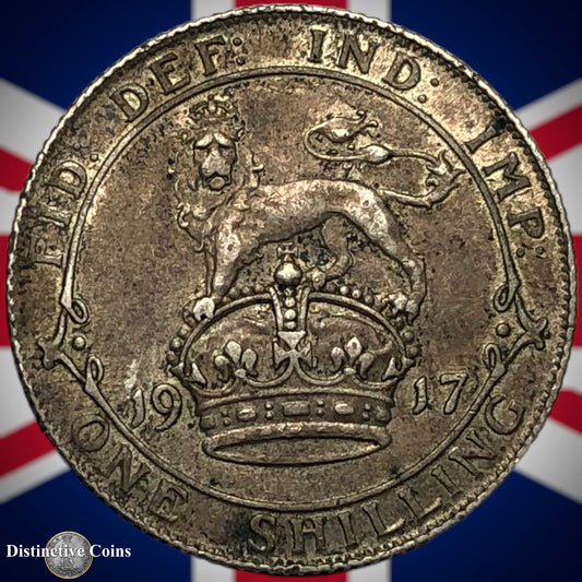 Great Britain 1917 One Shilling GB0999
