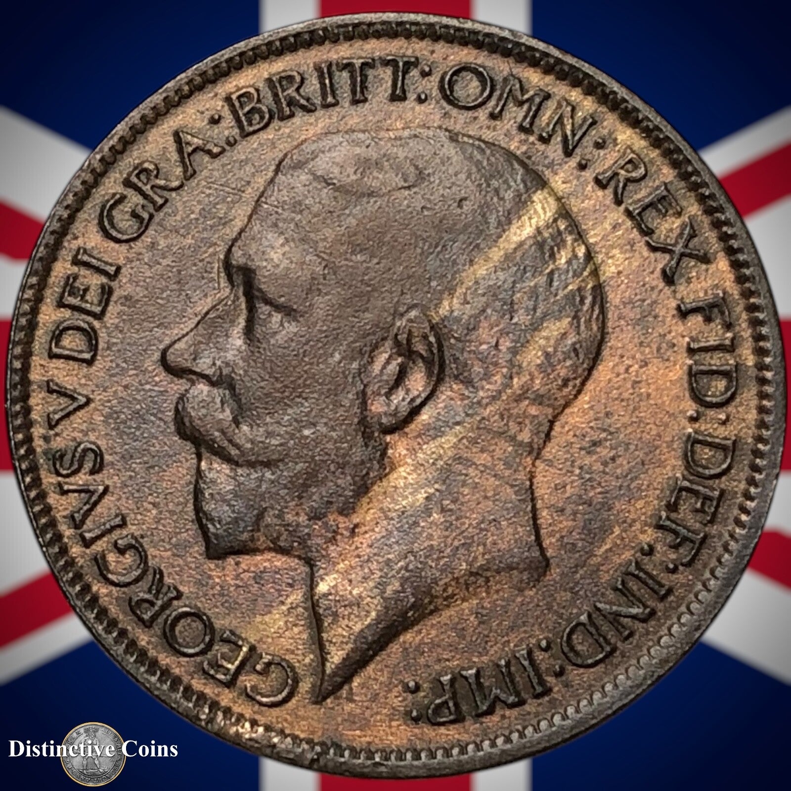 Great Britain 1921 Half Penny 1/2d GB5883