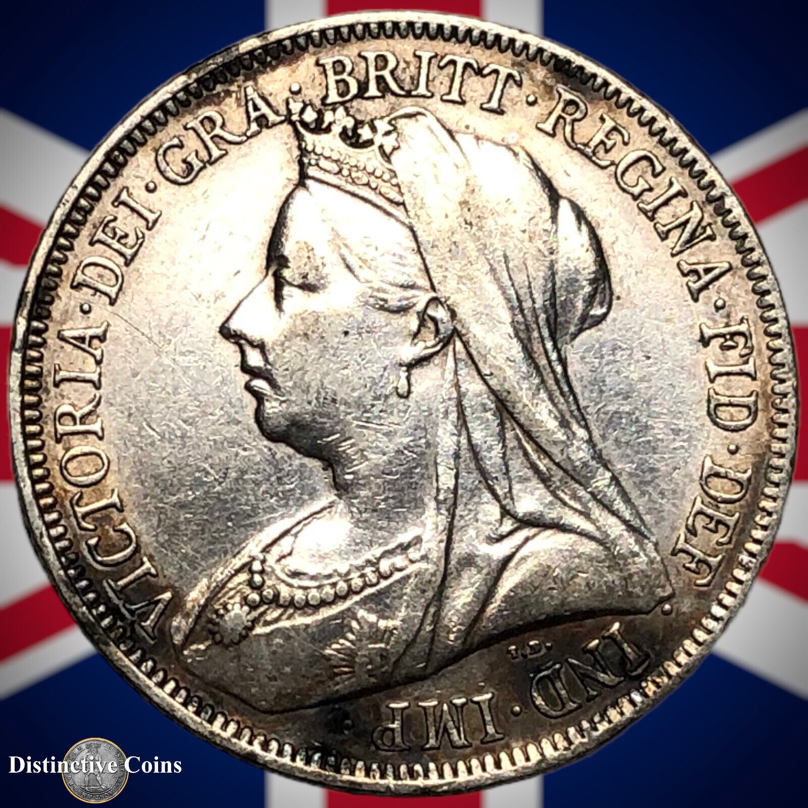 Great Britain 1900 British One Shilling GB0724