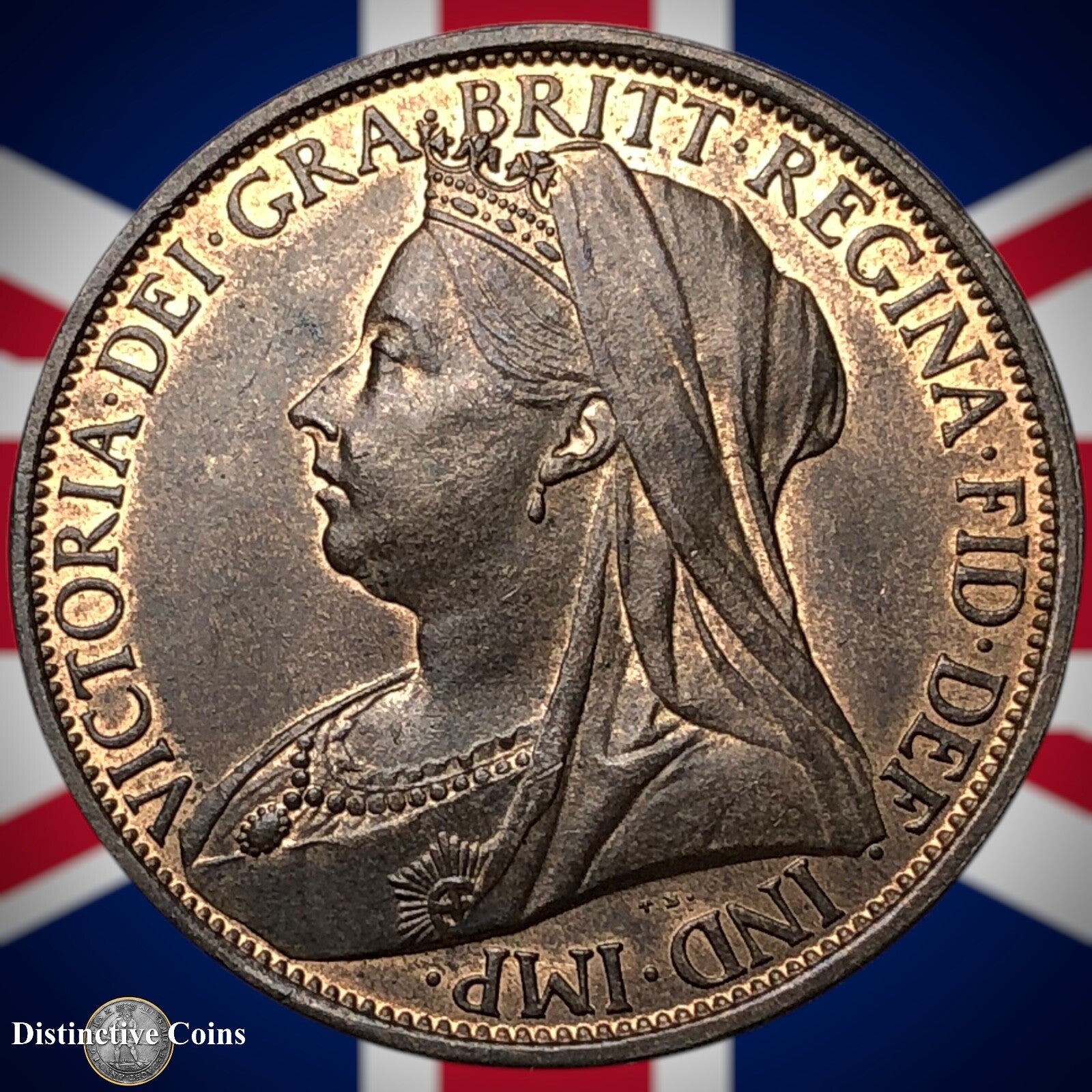 Great Britain 1896 Penny 1d GB6586