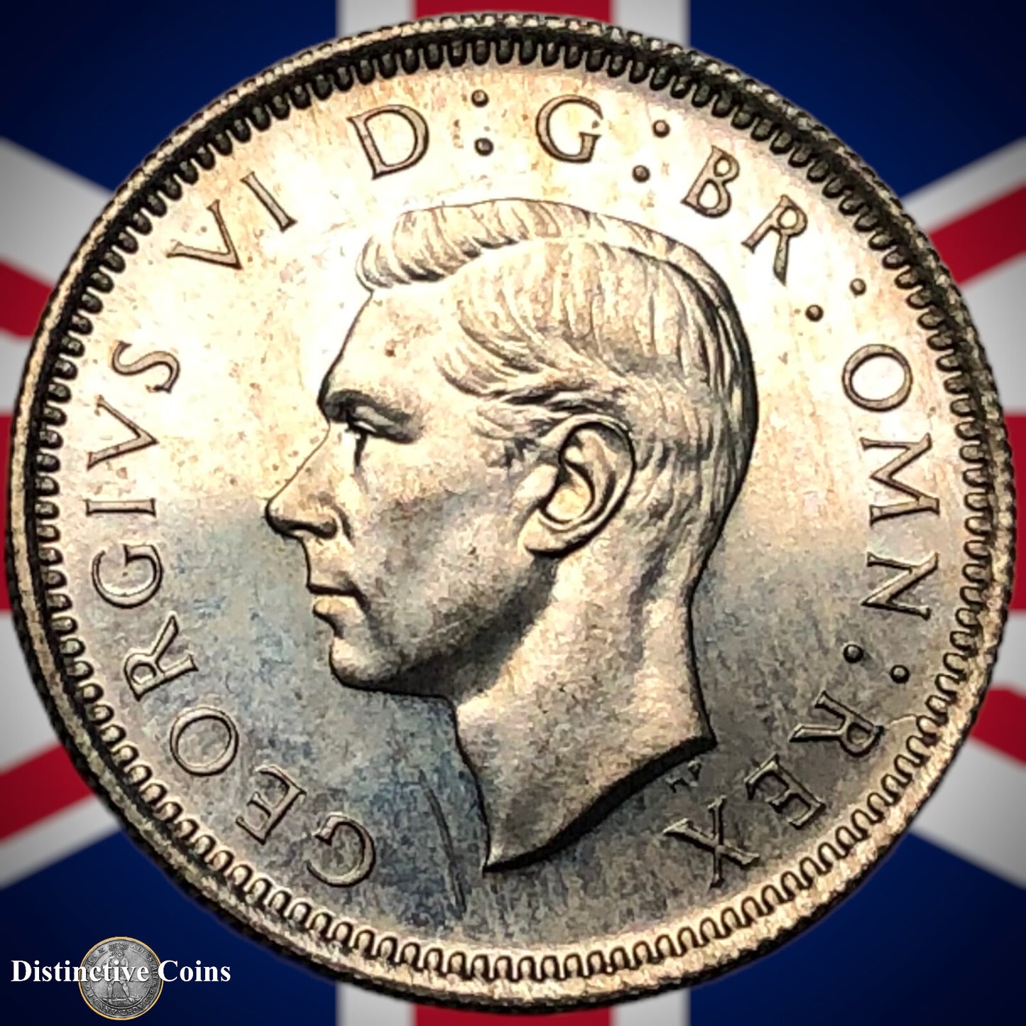 Great Britain 1951 Proof Six Pence GB1783