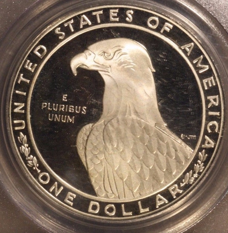 1983 S L.A. Olympics Silver Comm. Dol. PCGS PR69DCAM  