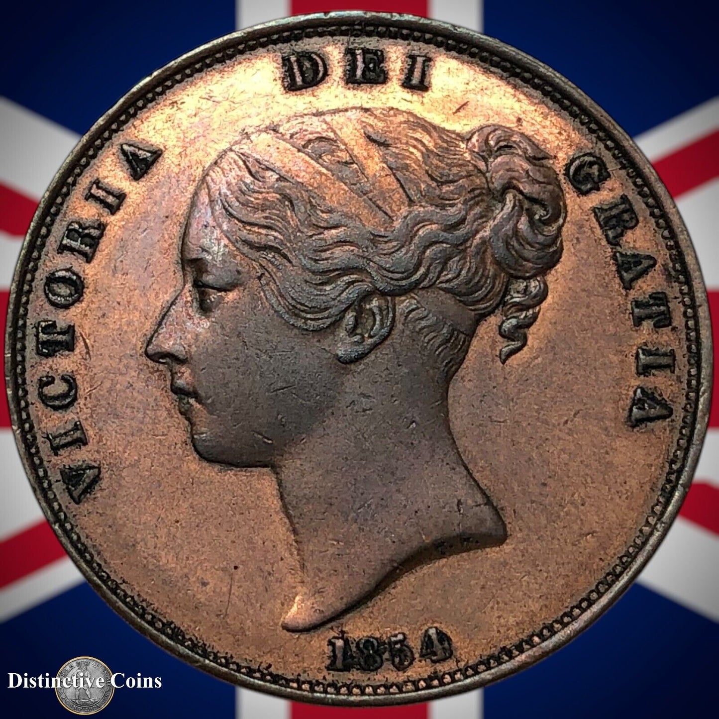 Great Britain 1854 Penny 1d GB6141