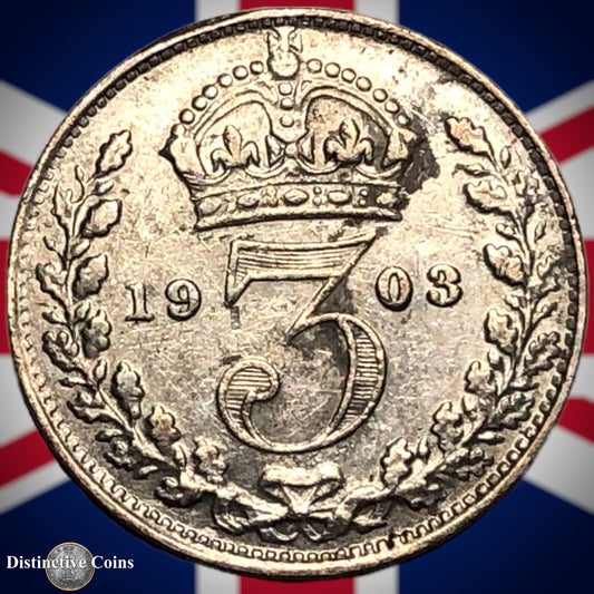 Great Britain 1903 Three Pence GB2092