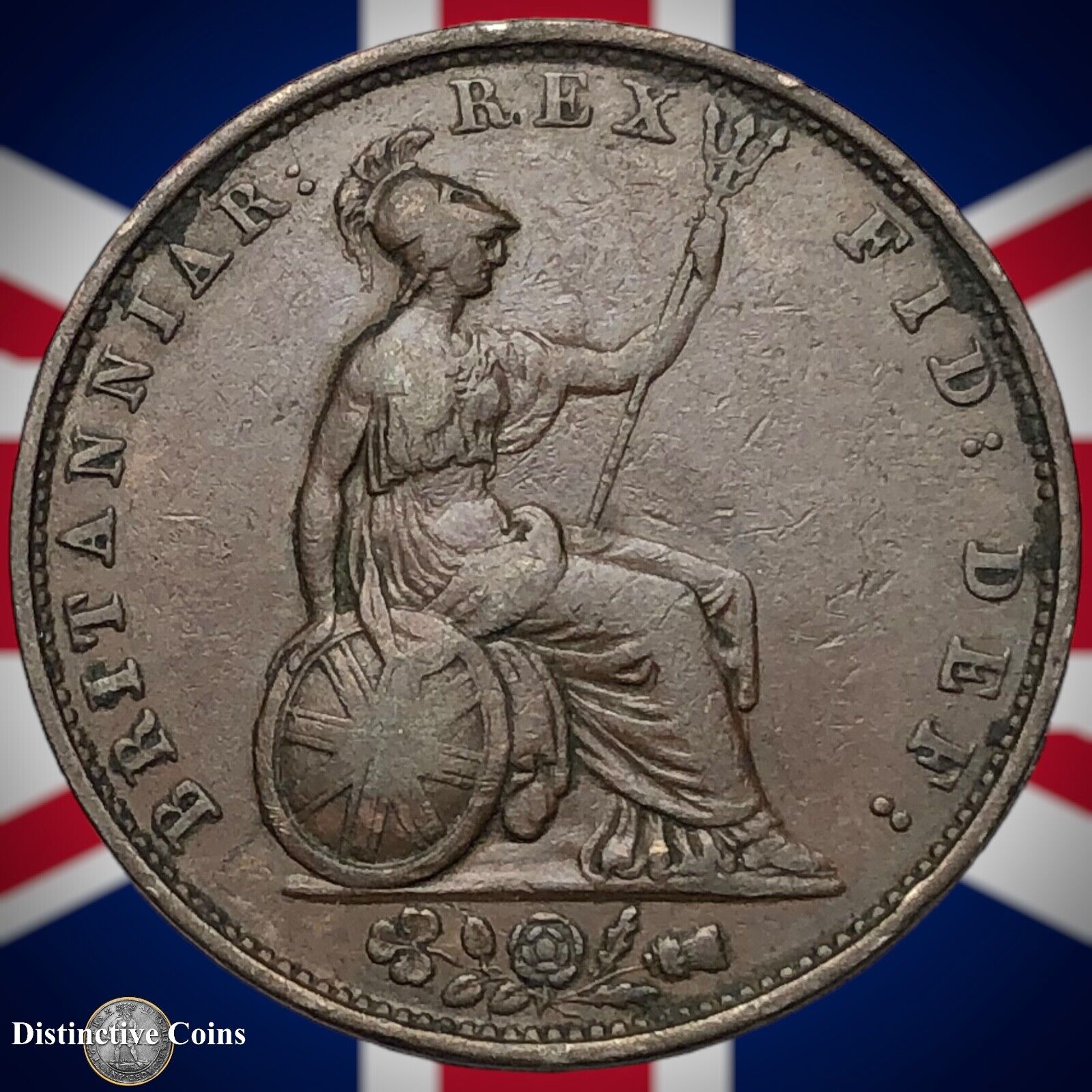 Great Britain 1831 Half Penny 1/2d GB5224