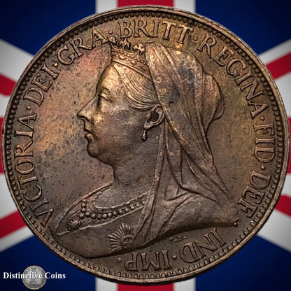 Great Britain 1896 Farthing 1/4d GB4433