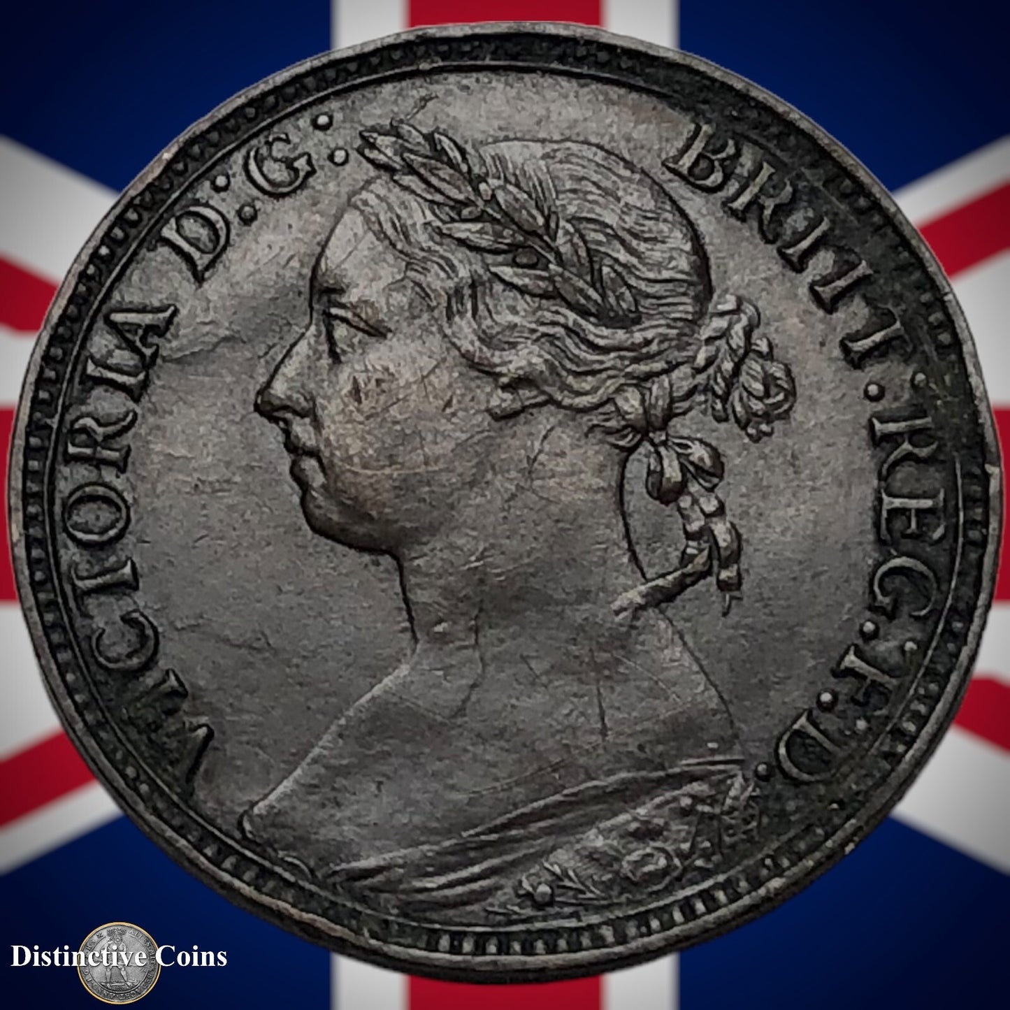 Great Britain 1881 Farthing 1/4d GB3851