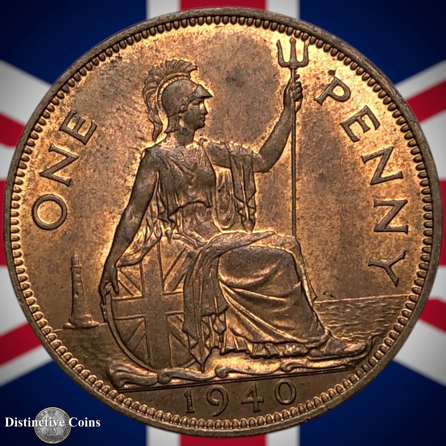 Great Britain 1940 Penny 1d GB7258