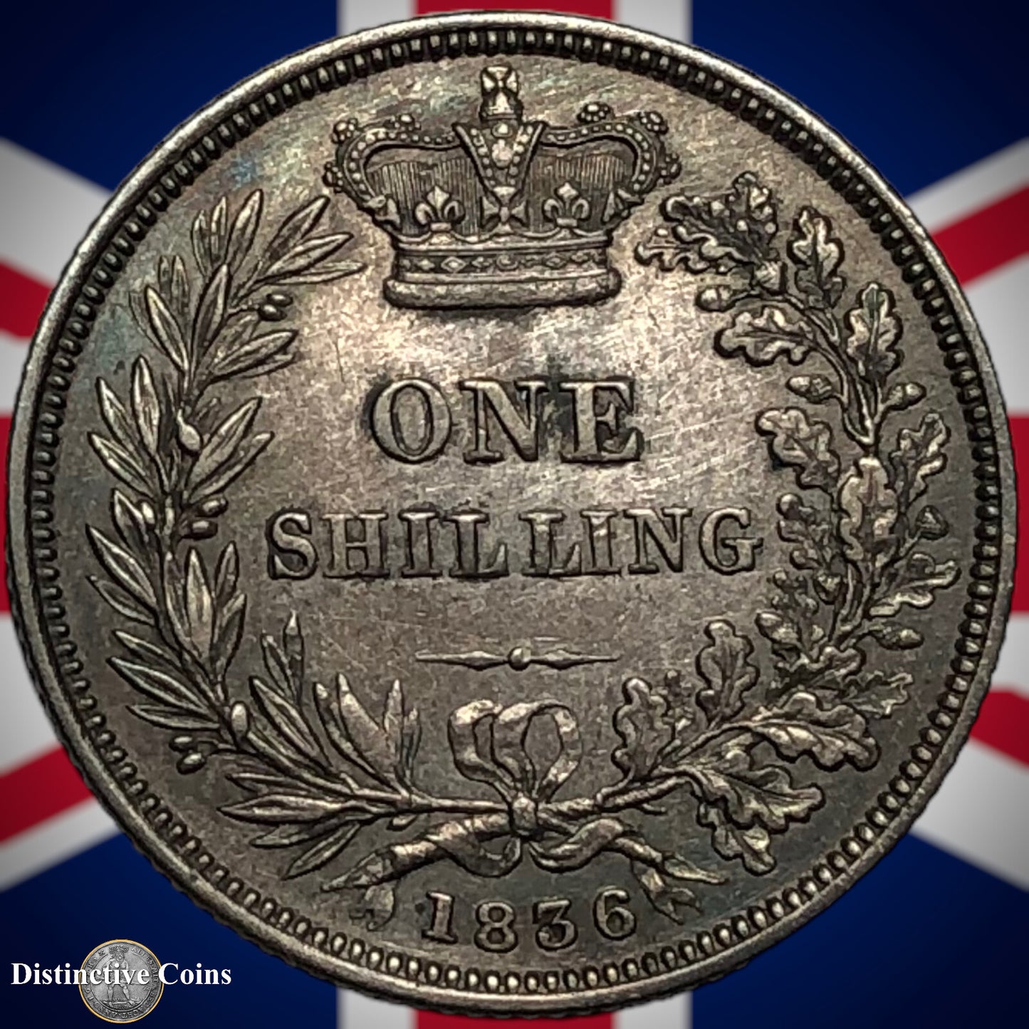 Great Britain 1836 British One Shilling GB0131