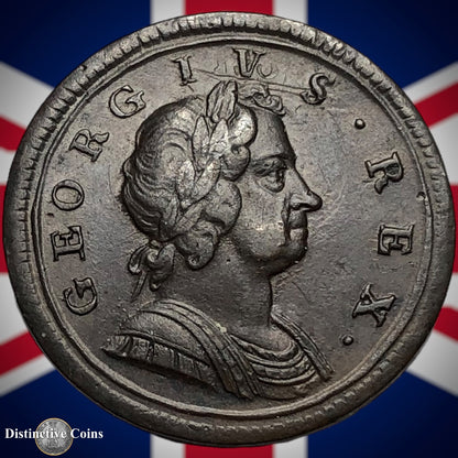 Great Britain 1724 Half Penny 1/2d GB5027