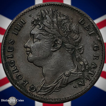 Great Britain 1821 Farthing 1/4d GB3230