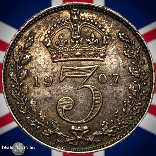 Great Britain 1907 Three Pence GB2110