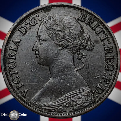 Great Britain 1865 Farthing 1/4d GB3522