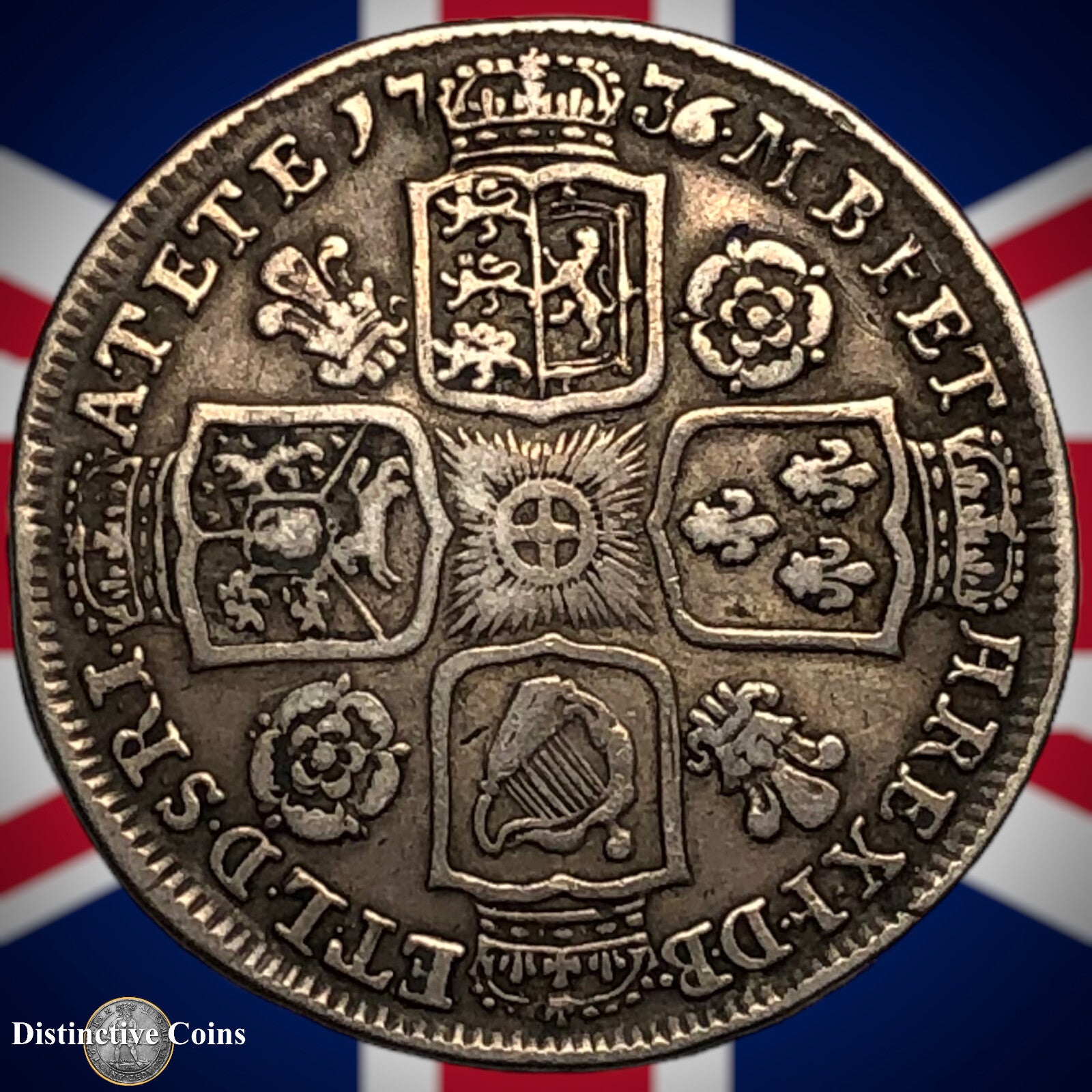 Great Britain 1736 British One Shilling GB0007