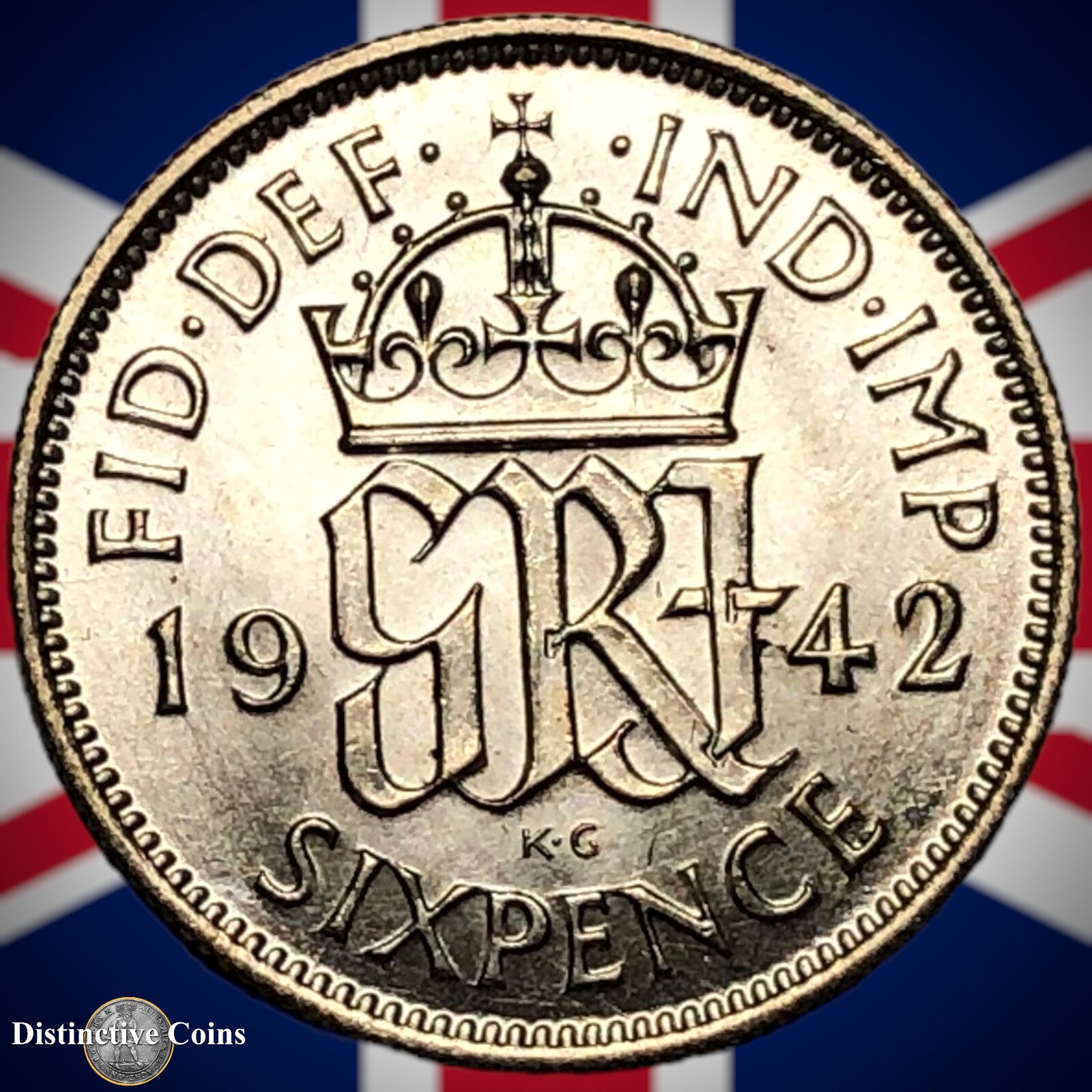 Great Britain 1942 Six Pence GB1728