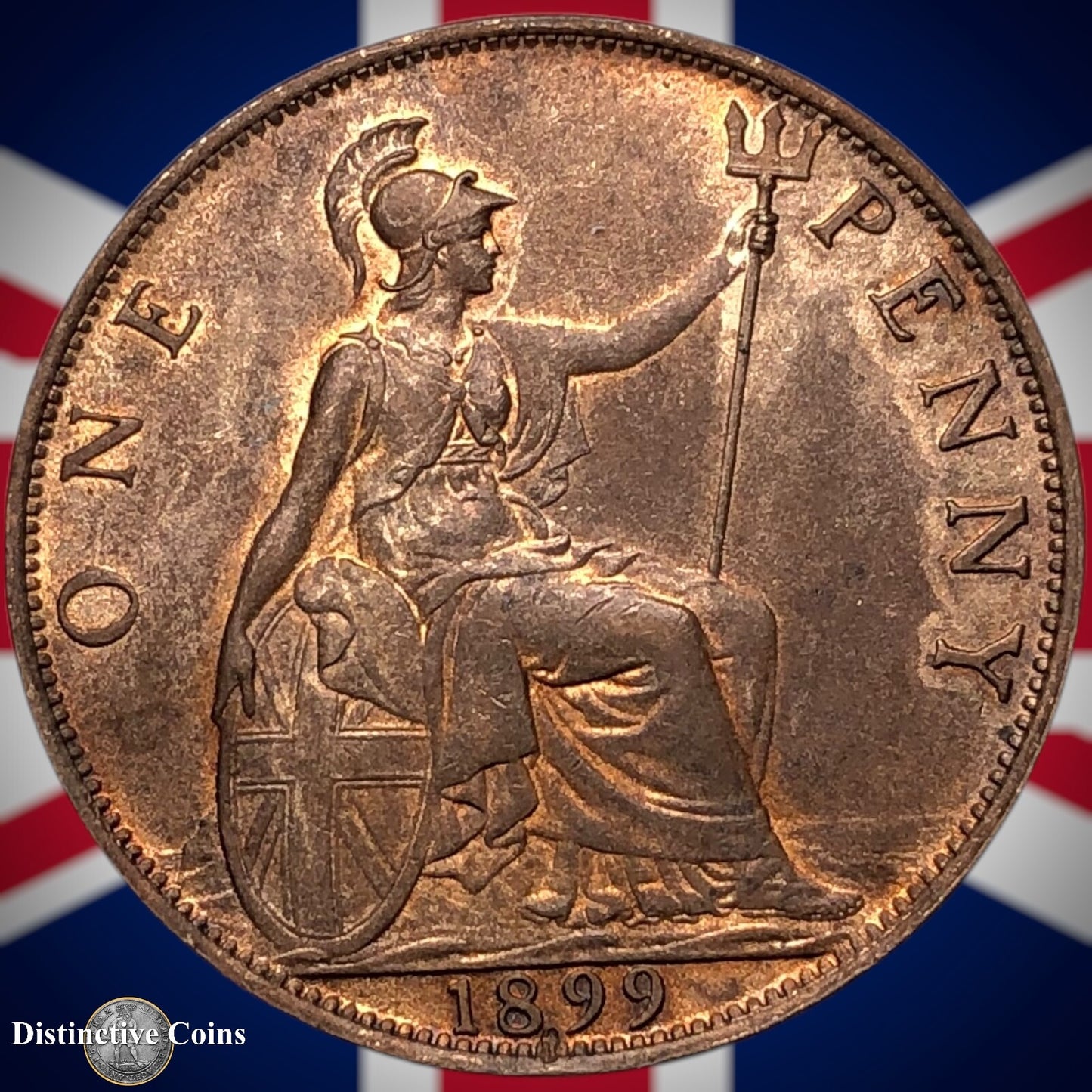 Great Britain 1899 Penny 1d GB6616