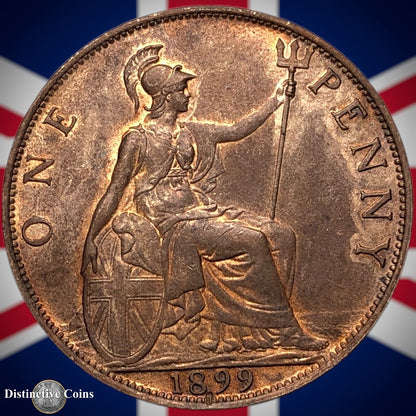 Great Britain 1899 Penny 1d GB6616