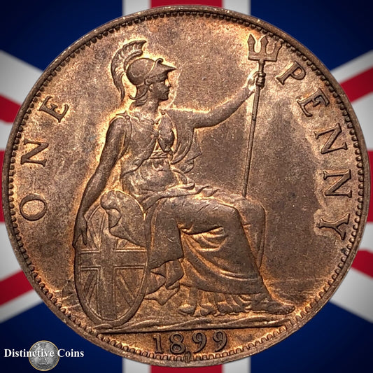 Great Britain 1899 Penny 1d GB6616