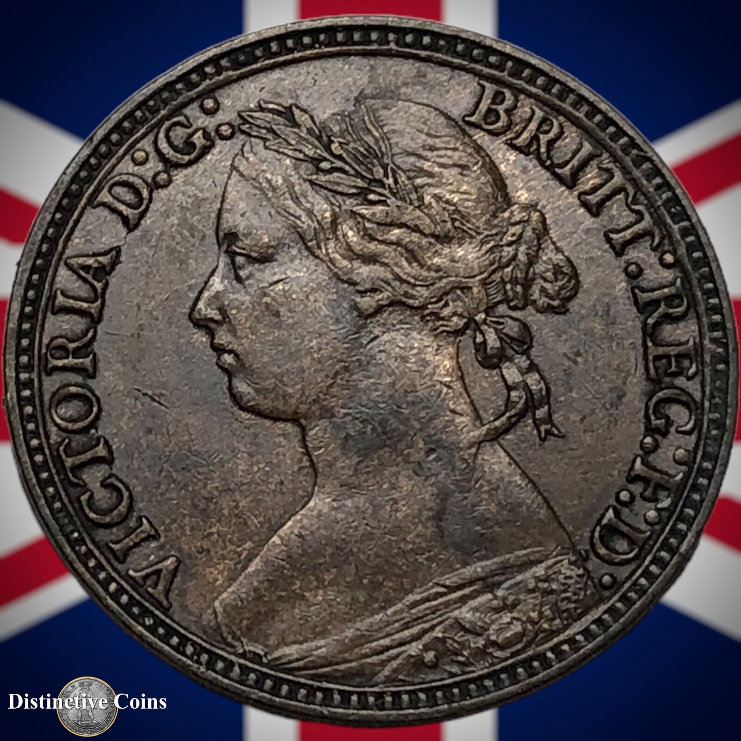 Great Britain 1880 Farthing 1/4d GB3842