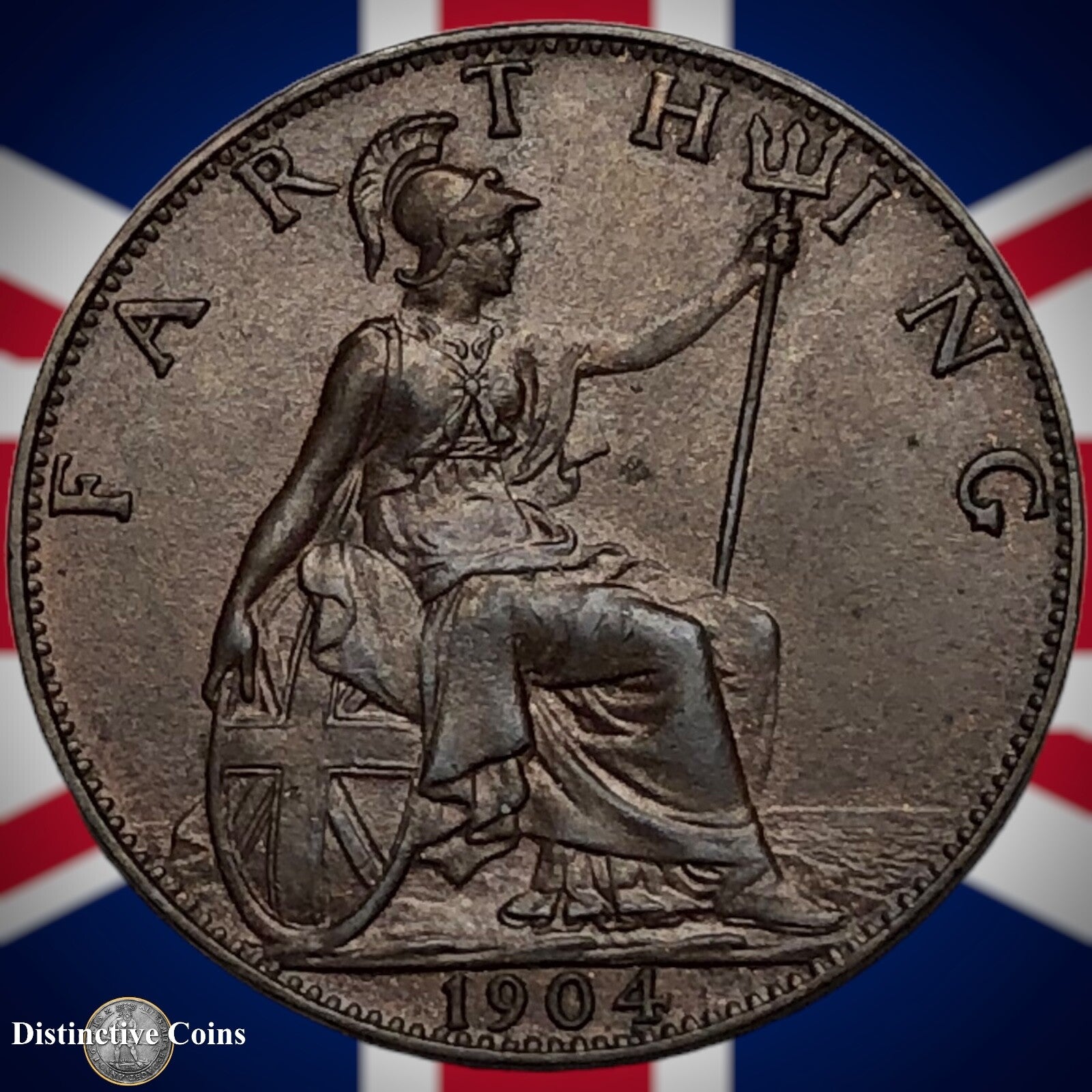 Great Britain 1904 Farthing 1/4d GB4560