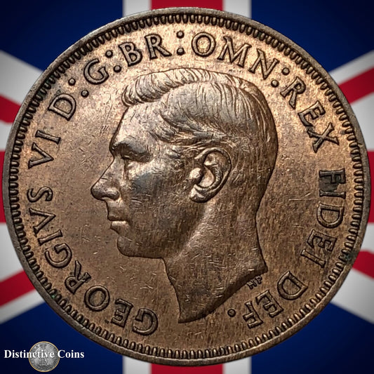 Great Britain 1951 Half Penny 1/2d GB6080