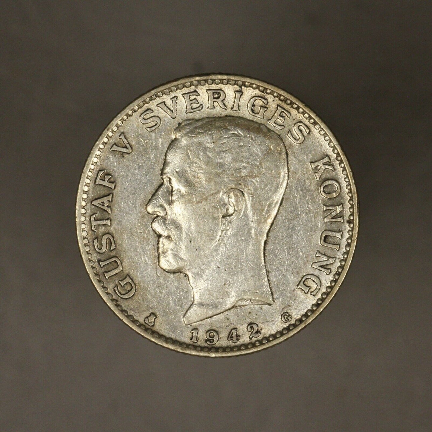 Sweden 1942 G Krona rare date