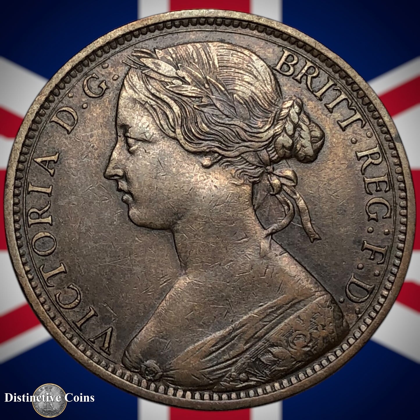 Great Britain 1863 Penny 1d GB6257