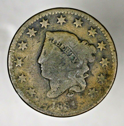 US 1831 Coronet Head Large Cent  A3136